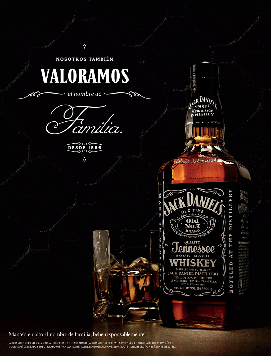 Jack Daniels magazine ad